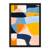 Abstract Wall Art, Modern Art Print, Colorful Shapes Decor, Contemporary Art, Geometric Art, Home Decor, Wall Decor, Living Room Art - Tawshia